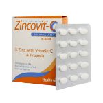 قرص جویدنی زینکوویت ث هلث اید 60 عدد - Health Aid Zincovit-C 60 Tabs