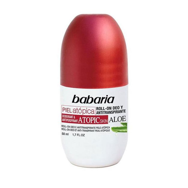 رول ضد تعریق مدل آتوپیک باباریا 50 میلی لیتر - Babaria Atopic Roll On Deodorant 50 ml