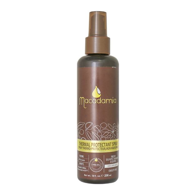 اسپری محافظ حرارتی بدون آبکشی ماکادامیا 200 میلی لیتر - Macadamia Thermal Protectant Spray 200 ml