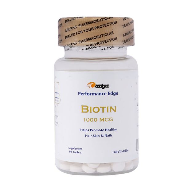 قرص بیوتین 1000 میکروگرم پرفرمنس اج 60 عدد - Performance Edge Biotin 1000 Mcg 60 Tabs