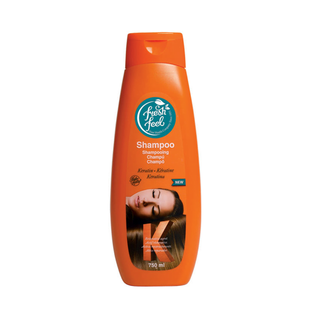 نرم کننده مو کراتین فرش فیل 750 میلی لیتر - Fresh Feel Keratin Hair Conditioner 750 ml