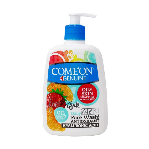 فیس واش پوست چرب کامان 500 میلی لیتر - Comeon Oily Skin Lotion Gel Cleanser 500 ml