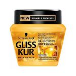 ماسک مو ترمیم کننده و مغذی مو گلیس حجم 300 میلی لیتر - GLISS Oil Nutritive Hair Mask 300 ml