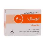 کپسول ژلاتینی نرم ویتامین E 600 واحد ایویژل دانا فارما 30 عدد - Dana Pharma E-vigel 600 30 Soft Gelatin Capsules