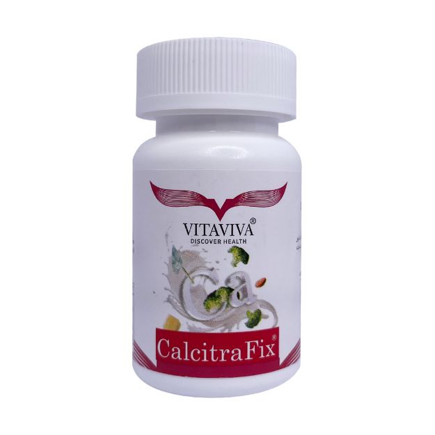 قرص کلسیترا فیکس ویتاویوا 30 عدد - vitaviva calcitrafix 30 tablets