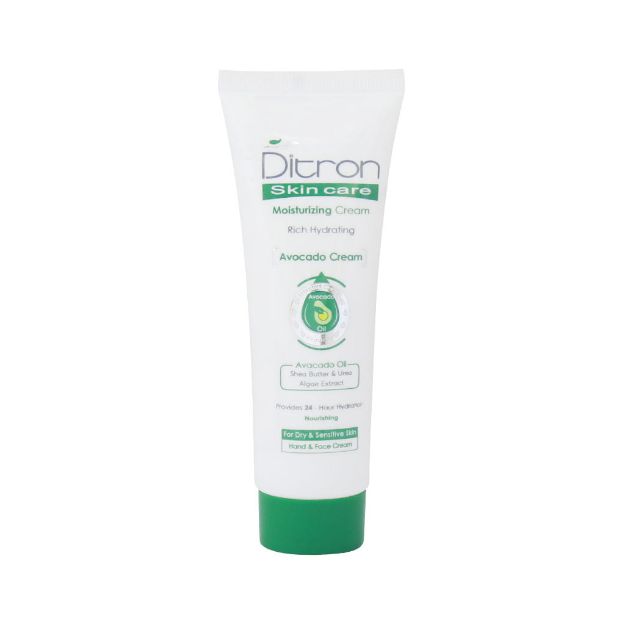 کرم مرطوب کننده حاوی عصاره آووکادو دیترون ۷۵ میلی گرم - Ditron Avocado Moisturizing Cream 75 ml