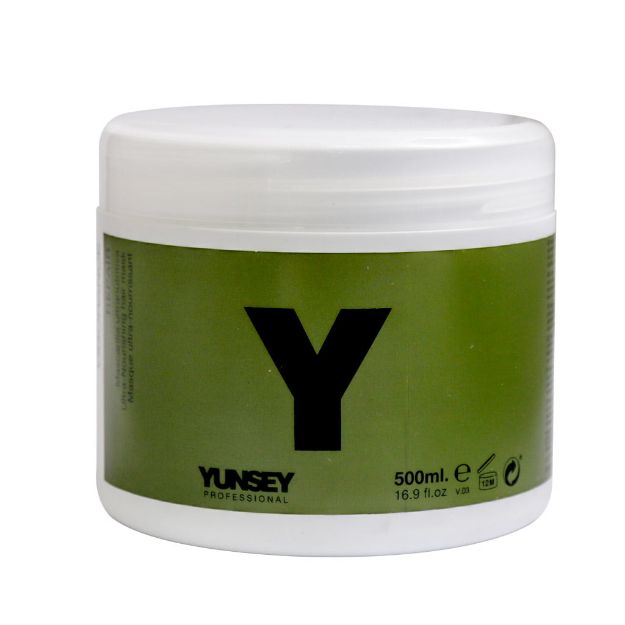 ماسک ترمیم کننده مو اولترا یانسی 500 میلی لیتر - Yunsey Ultra Nourishing Hair Mask 500 ml