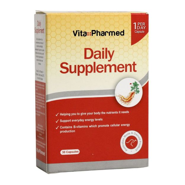 کپسول دیلی ساپلمنت ویتافارمد 30 عدد - Vita Pharmed Daily Supplement 30 Caps