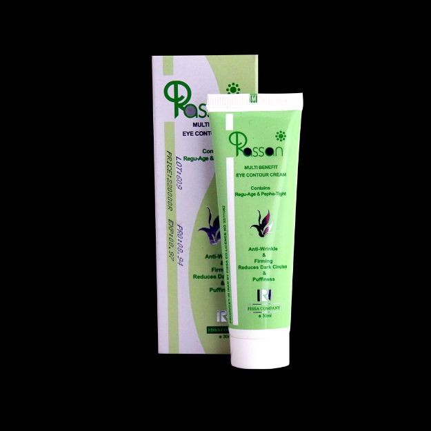 کرم دور چشم سه کاره راسن ۳۰ میلی لیتر - Rassan Multi Benefit Eye Contour Cream 30 ml