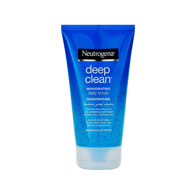 اسکراب تقویتی روزانه نوتروژینا مدل دیپ کلین ۱۵۰ میلی لیتر - Neutrogena Deep Clean Daily Scrub 150 ml