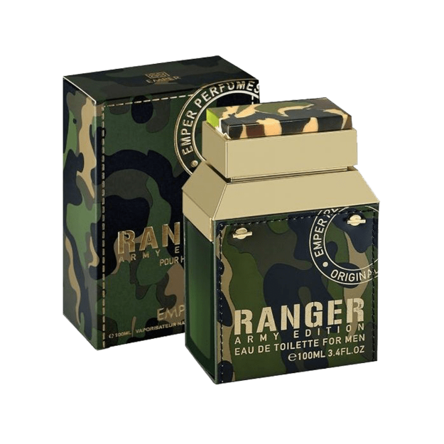 ادو تویلت مردانه امپر مدل Ranger Army Edition حجم ۱۰۰ میلی لیتر - Perfume Emper Ranger Army Edition Eau De Toilette for Men 100 ml