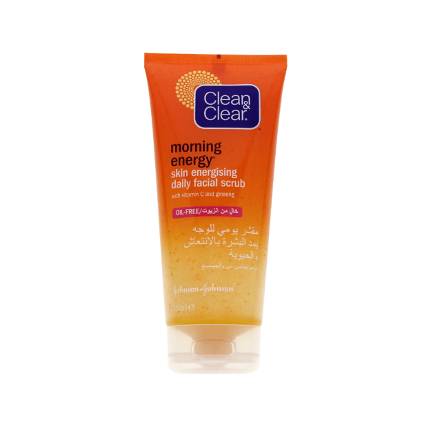 اسکراب روزانه انرژی بخش کلین اند کلیر ۱۵۰ میلی لیتر - Clean And Clear morning energy skin energising Daily Facial Scrub 150 ml