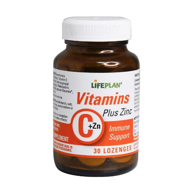 قرص ویتامین C پلاس زینک لایف پلن 30 عدد - Lifeplan Vitamin C Plus Zink 30 tabs