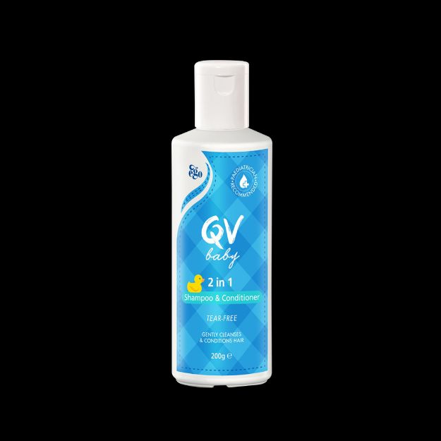 شامپو و نرم کننده کودک کیووی ایگو ۲۰۰ میلی لیتر - Ego Qv Kids Shampoo & Conditioner 200 ml