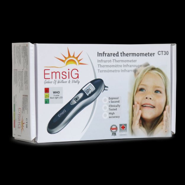 تب سنج گوشی مادون قرمز امسیگ مدل CT30 - Emsig Infrared Thermometer Model CT30