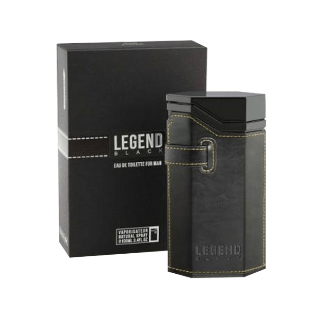 ادو تویلت مردانه امپر مدل Legend Black حجم ۱۰۰ میلی لیتر - Emper Legend Black Eau De Toilette For Men 100 ml