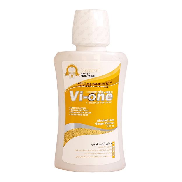 محلول دهانشویه گیاهی وی وان 330 میلی لیتر - Vi One Natural Antifungal Mouth Wash 330 ml