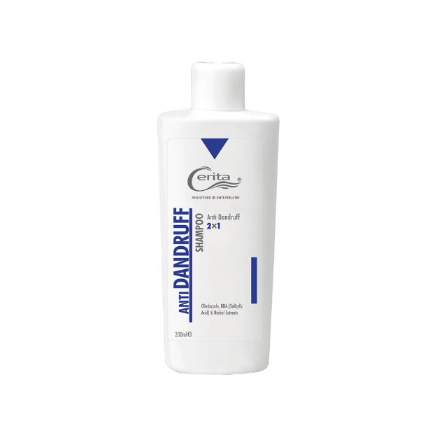 شامپو ضد شوره ۲ در ۱ سریتا مناسب انواع مو ۲۰۰ میلی لیتر - Cerita Anti Dandruff 2×1 Shampoo For All Hair 200 ml