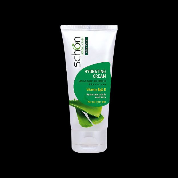 کرم آبرسان حاوی عصاره آلوئه ورا شون مناسب پوست های معمولی تا خشک ۵۰ میلی لیتر - Schon Hydrating Aloevera Cream For Normal And Dry Skins 50ml