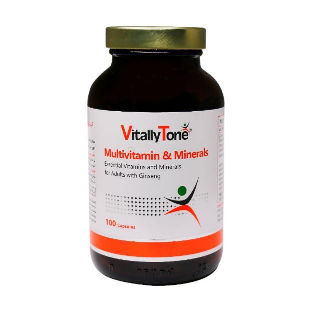 کپسول ژلاتینی نرم مولتی ویتامین و مینرال ویتالی تون - Vitally Tone Multivitamin And Minerals Capsules