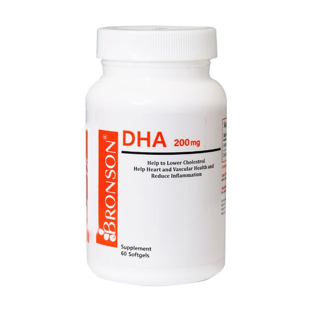 سافت ژل DHA 200 میلی گرم برونسون - Bronson DHA 200 Mg Softgels