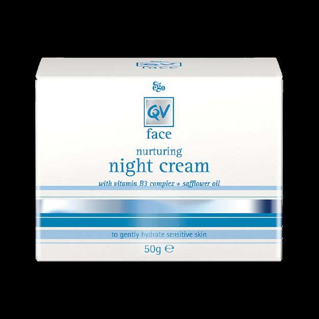 کرم شب کیووی ایگو مناسب انواع پوست ۵۰ گرم - Ego QV Face Night Cream For All Skins 50 g