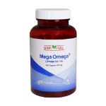 سافت ژل مگا امگا 1000 میلی گرم 9 7 6 3 باریویتال - Barivital 3 6 7 9 Mega Omega1000 mg Soft Capsules