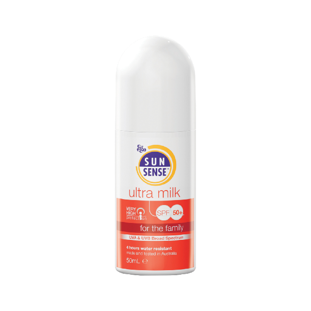 لوسیون ضد آفتاب رولی سان سنس اولترا میلک ⁺SPF50 ایگو ۵۰ میلی لیتر - Ego Sunsense Ultra Milk Lotion SPF50⁺ 50 ml