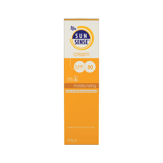 کرم ضد آفتاب سان سنس SFP50 ایگو مناسب پوست های معمولی و خشک ۵۰ گرم - Ego Sunsense Cream SFP50 For Normal And Dry Skins 50 g