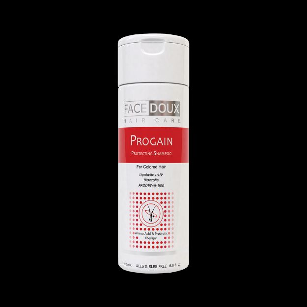 شامپو پروگین فیس دوکس محافظ موهای رنگ شده ۲۰۰ میلی لیتر - Facedoux Progain Shampoo For Colored Hair 200 ml