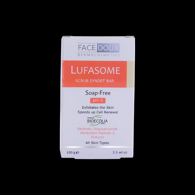 پن اسکراب و لایه بردار لوفازوم فیس دوکس ۱۰۰ گرم - Face Duxe Lufasome Scrub Syndet Bar 100 g