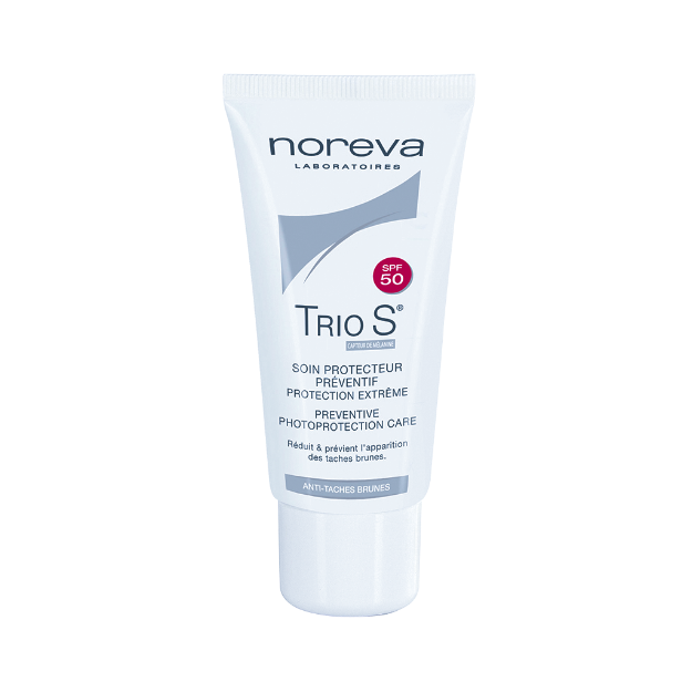 کرم ضد آفتاب و ضد لک نوروا مدل تریو اس SPF50 مناسب انواع پوست ۵۰ میلی لیتر - Noreva Trio S Preventive Photoprotection Care Cream 50 ml