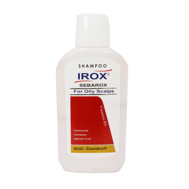 شامپو ضد شوره چرب سباروکس ایروکس ۲۰۰ گرم - Irox Sebarox For Oily Scalps Shampoo 200 g