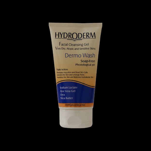 ژل شستشو پوست خشک هیدرودرم ۱۵۰ میلی لیتر - Hydroderm Facial Cleansing Gel Dermo Wash 150 ml