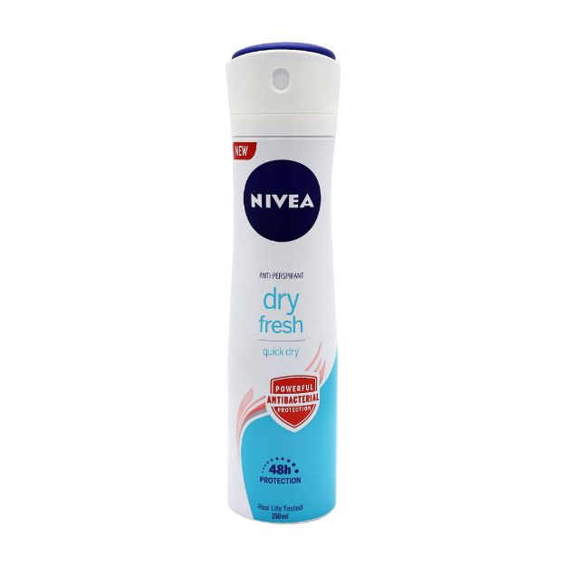 اسپری ضد تعریق نیوآ مدل درای فرش مخصوص بانوان ۱۵۰ میلی لیتر - Nivea Dry Fresh Spray For Women 150 ml