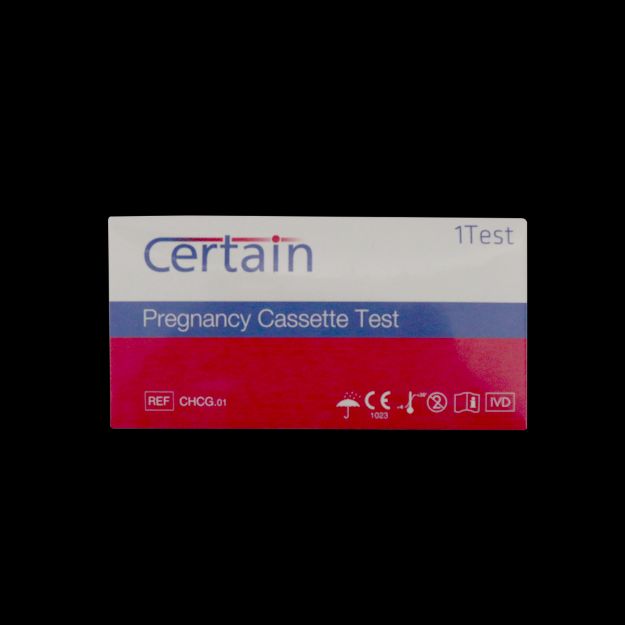 تست بارداری کاستی سرتین - Certain Pregnancy Cassette Test