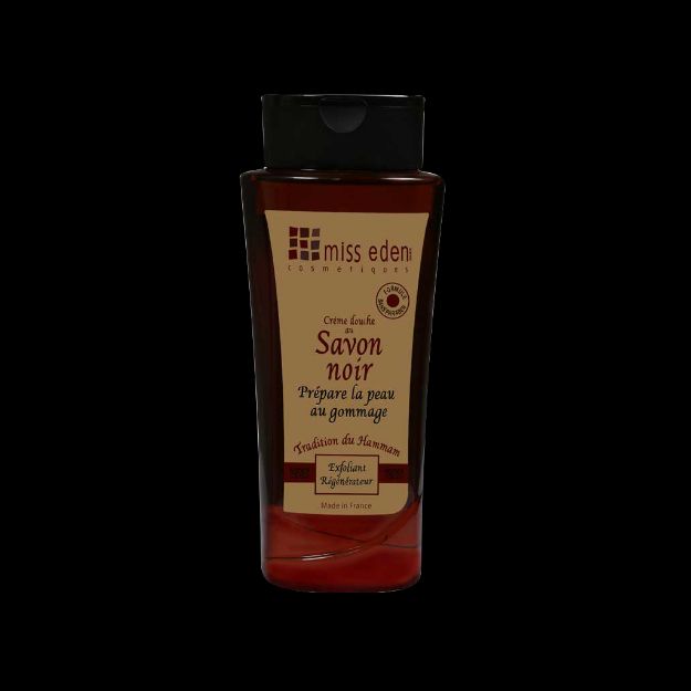 شاور ژل صابون سیاه میس ادن ۲۰۰ میلی لیتر - Miss Eden Black Soap Shower Gel 200 ml