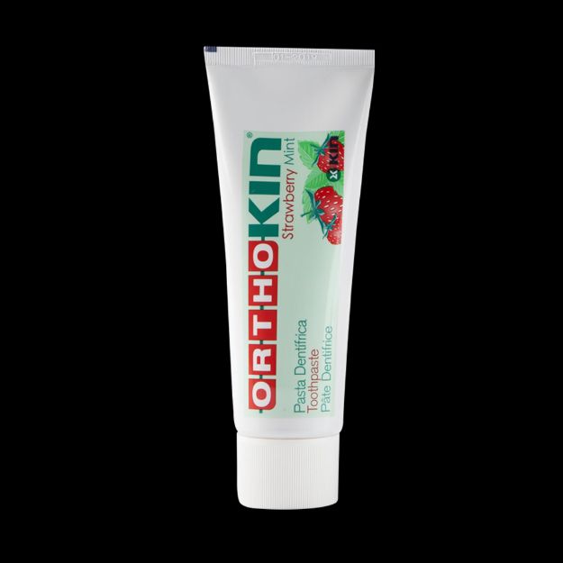 خمیر دندان ارتو کین با طعم توت فرنگی و نعناع ۷۵ میلی لیتر - Kin Orthokin Strawberry Mint Toothpaste 75 ml