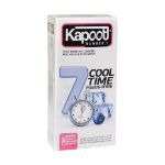 کاندوم تاخیری کاپوت مدل 7 Cool Time بسته 12 عددی - Kapoot 7 Cool Time Condoms 12 pcs