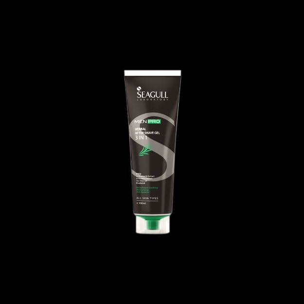 ژل افتر شیو گیاهی آقایان سی گل مناسب انواع پوست ۱۰۰ میلی لیتر - Seagull Herbal After Shave 100 ml