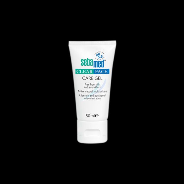 ژل مرطوب کننده صورت کلیر فیس سبامد مناسب پوست های چرب و مستعد جوش ۵۰ میلی لیتر - Sebamed Clear Face Care Gel For Oily Skin 50 ml