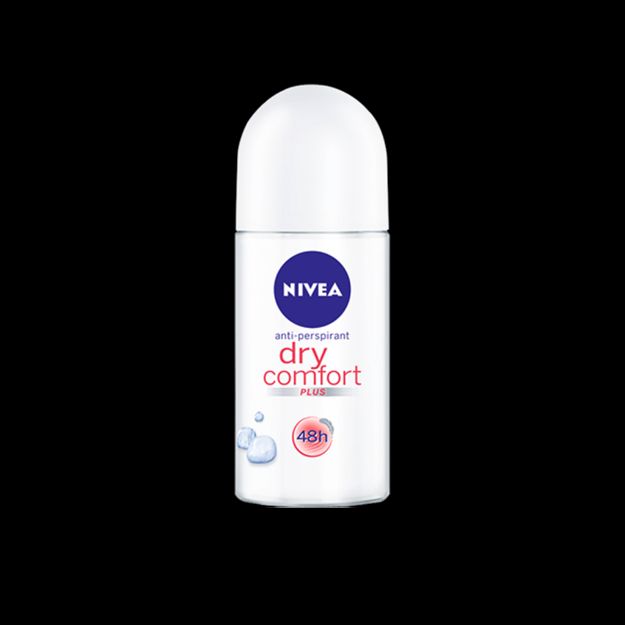 رول ضد تعریق نیوآ مدل درای کامفورت مخصوص بانوان ۵۰ میلی لیتر - Nivea Dry Comfort Roll-On Deodorant For Women 50 ml