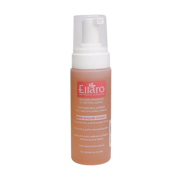 فوم شستشوی صورت کامفورتینگ الارو مناسب پوست ‎های معمولی، خشک و حساس 150 میلی ‎لیتر - Ellaro Comforting & Revitalizing Foam For Normal, Dry And Sensitive Skins 150 ml