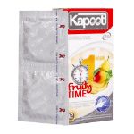 کاندوم تاخیری کاپوت مدل Fruity Time 1Hour تعداد 12 عدد - Kapoot Fruity Time 1 Hour Condoms 12 PSC