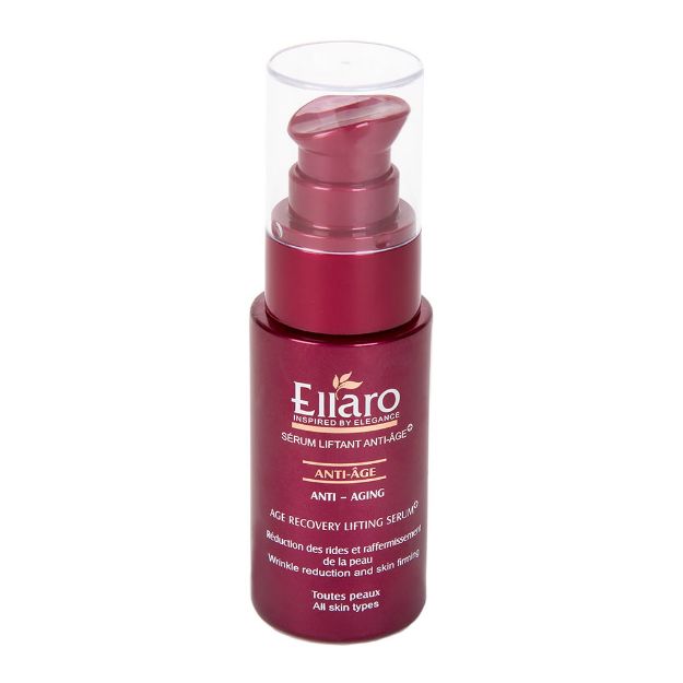 سرم ایج ریکاوری ضد چروک الارو با خاصیت لیفتینگ قوی 30 میلی ‎لیتر - Ellaro Age Recovery Lifting Serum For All Skins 30 ml