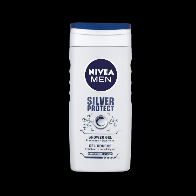 شامپو سر و بدن نیوآ مدل سیلور پروتکت مخصوص آقایان ۲۵۰ میلی لیتر - Nivea Silver Protect Gel For Men 250 ml