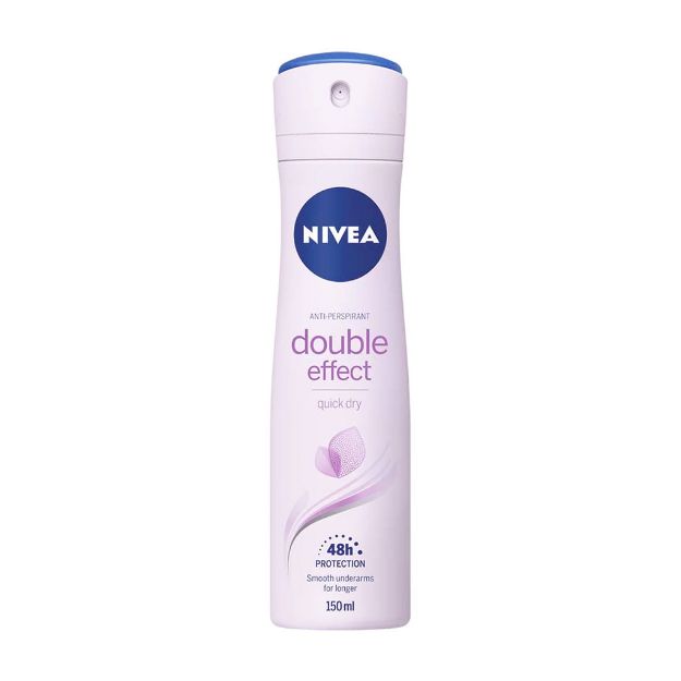 اسپری ضد تعریق نیوآ مدل دابل افکت مخصوص بانوان ۱۵۰ میلی لیتر - Nivea Double Effect Spray For Women 150 ml