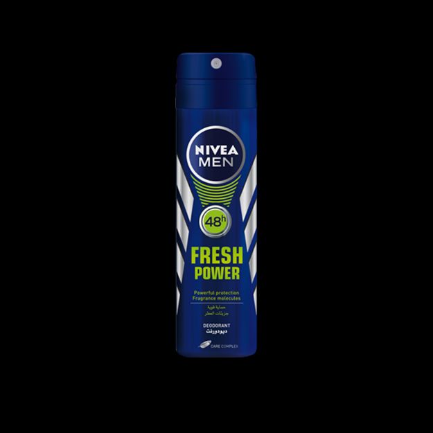 اسپری ضد تعریق نیوآ مدل فرش پاور مخصوص آقایان ۱۵۰ میلی لیتر - Nivea Fresh Power Spray For Men 150 ml