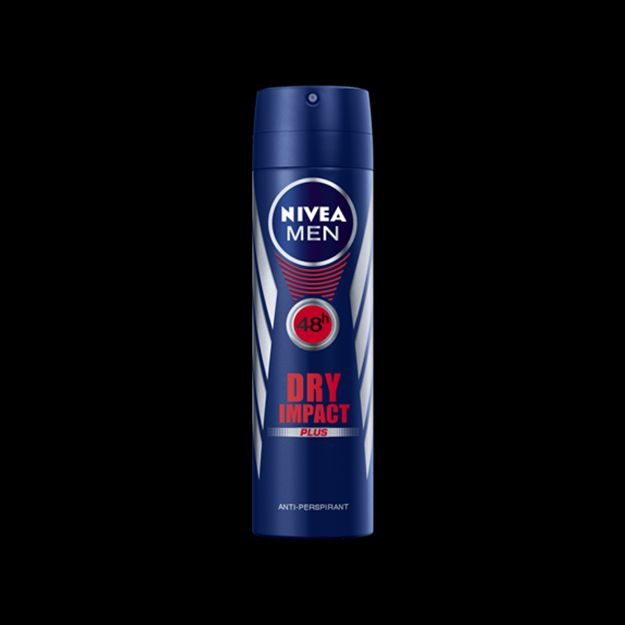 اسپری ضد تعریق نیوآ مدل درای ایمپکت مخصوص آقایان ۱۵۰ میلی لیتر - Nivea Dry Impact Spray For Men 150 ml