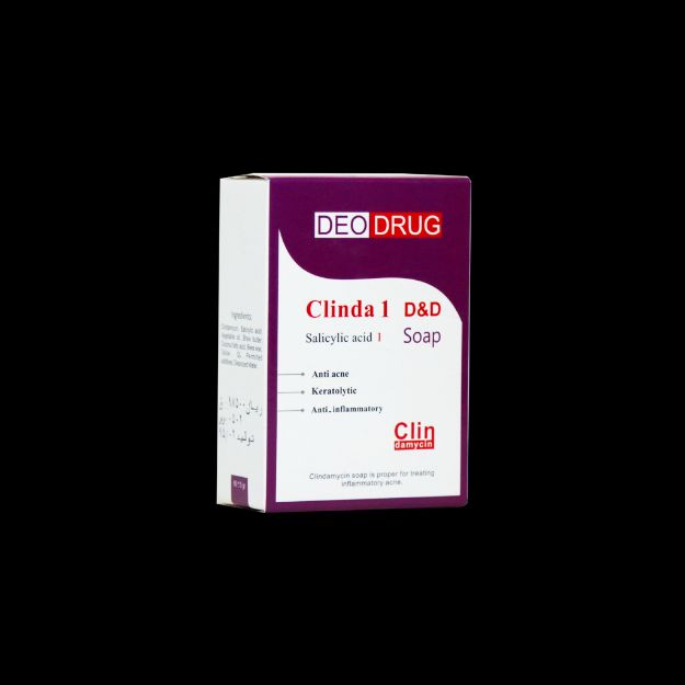 صابون کلیندامایسین دئودراگ ۹۰ گرم - Deo Drug Clinda Mycin Soap 90 g